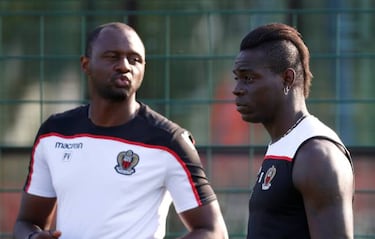 Balotelli names Vieira as essential to Nice decision