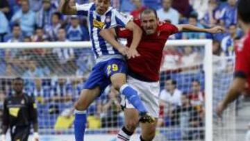 <b>TARDE DE JUVENTUD. </b>Molina, que aquí pelea con Soriano, sustituyó a Duscher y fue uno de los siete canteranos que coincidieron al final.