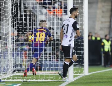 Jordi Alba puso el 1-1 definitivo en el marcador.