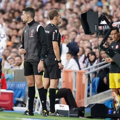 El Bernabéu carga contra el árbitro