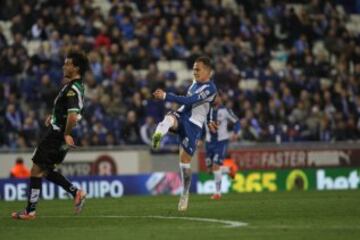 1-0. Abraham marcó el único tanto del encuentro.