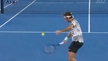 Federer, Patrimonio de la Humanidad: ¡dejada celestial!