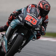 Quartararo: "Ahora puedo frenar 20 metros más tarde que en el test"