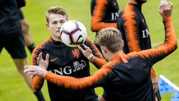 Neither Barcelona nor Man Utd a dream move, says De Ligt