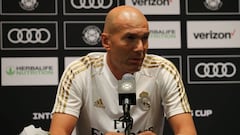 Zinedine Zidane: "I don't have anything personal against Bale"