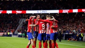 28/01/24 PARTIDO PRIMERA DIVISION
ATLETICO DE MADRID - VALENCIA
ALEGRIA GOL 1-0 SAMU LINO