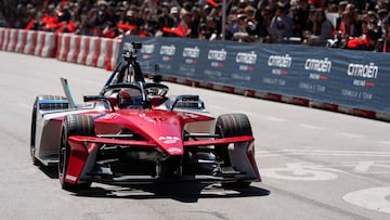 Citroen Fórmula E con Tatiana Calderón en Madrid.