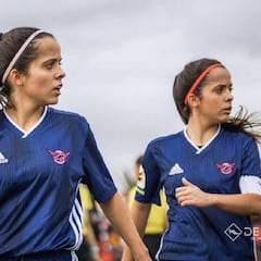 Las gemelas Ortiz del Tacon, pioneras del fútbol femenino
