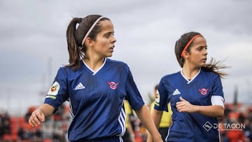 Malena y Samara Ort&iacute;z, jugadoras del Tacon. 