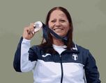 Adriana Ruano, la gimnasta que ganó el oro con un rifle