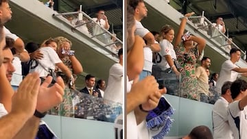 Pelos de punta: la emocionante reacción al gol de Endrick de su madre y su novia