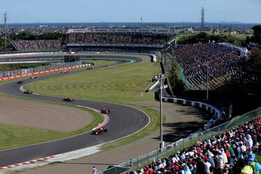 Vettel blames Verstappen for Suzuka collision