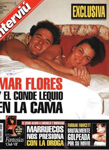 Mar Flores y el Conde Lecquio en Intervi¨²