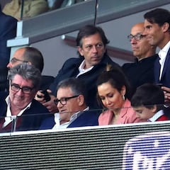 Nadal: "Hacía frío y me puse la camiseta del Atleti de bufanda"