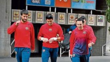 <b>¡A JUGAR! </b>Iniesta volverá esta tarde, después de dos meses parado a causa de una lesión en su pierna derecha. Pep Guardiola está feliz por recuperarlo.