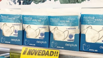 Mascarillas FFP2 de Mercadona: precio, efectividad, cuánto duran y dónde se pueden comprar