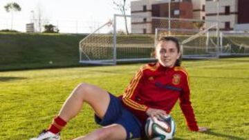 Paola Soldevila, jugadora de la Sub-19 y el Sant Gabriel. 