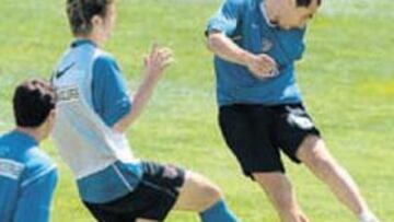 <b>VOLVERÁN. </b>Petrov y Maxi ya trabajan con normalidad.