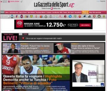 Portadas de la prensa extranjera