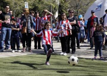 El club rojiblanco celebr&oacute; el d&iacute;a de ni&ntilde;o.