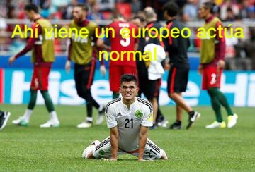 A reír un rato con los memes del México vs Portugal