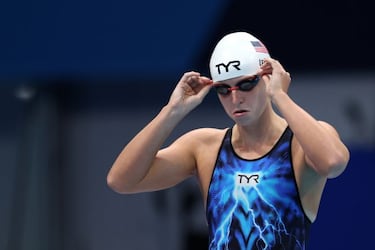 Ledecky aiming for two golds in a day with Titmus in the way