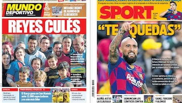Sport: el Bar?a comunica a Vidal que sigue