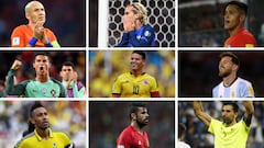 Las estrellas que no tienen garantizada su presencia en el Mundial de Rusia 2018.