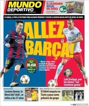 Portadas de la prensa deportiva