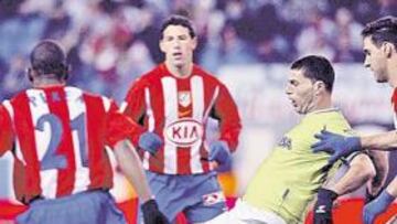 <b>EN EL MANZANARES. </b>El Atlético ya sabe que tiene la opción de hacerse con los servicios de Tristán.