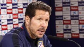 Simeone: "Exigiré a Saúl, espero un partido importante suyo"
