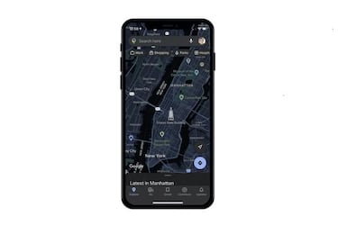 Cómo activar el modo noche de Google Maps en iOS