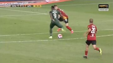 Jhon C&oacute;rdoba no para: Nuevo gol en Rusia ante Arsenal Tula