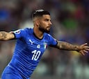 Un gran Insigne lidera la remontada de Italia ante Bosnia