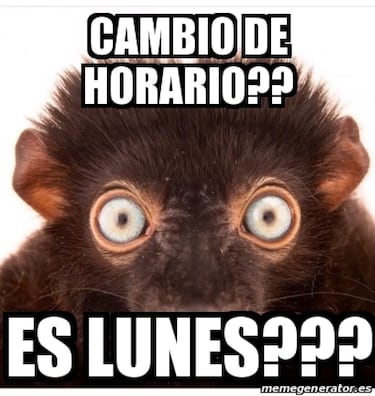 Los memes más graciosos sobre el cambio de hora