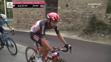 Thomas de Gendt, durante una etapa del Giro de Italia.