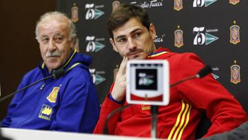 Del Bosque recalls "stand-offish" relationship with Casillas