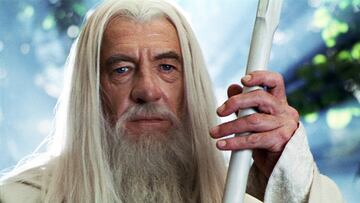 el se?or de los anillos las dos torres gandalf ian mckellen