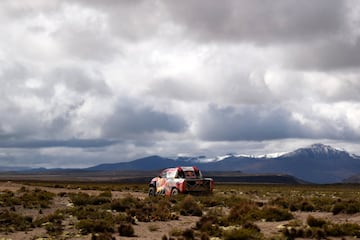 Nasser Al-Attiyah y Matthieu Baumel.