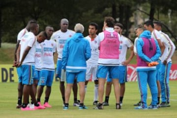 La Selección ya trabaja en Bogotá, primer día del microciclo