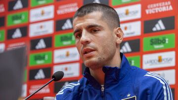 Morata: “¿Los pitos del Bernabéu? No estaba preparado para eso”