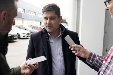 David Aganzo: ¡°El M¨¢laga est¨¢ estable y no tiene problemas de impagos¡±