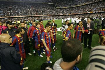 Llegó abril y llegó el momento de jugarse los títulos. En la primera oportunidad perdió el Barcelona en Valencia contra el Real Madrid la final de la Copa del Rey.