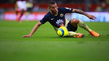 La reacción de Mateus Uribe al ser sustituido en América