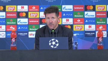 Simeone: "Los goles llegarán"