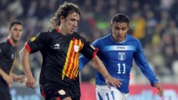 Puyol ante Honduras.