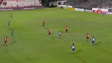 Fue desechado por Meneghini y ahora le marcó este gol a Independiente: definición de ‘9′