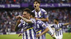 07/06/18 PARTIDO IDA SEGUNDA DIVISION SEMIFINAL PLAYOFF PLAY OFF ASCENSO A PRIMERA  
 REAL VALLADOLID - SPORTING DE GIJON 
 ALEGRIA GOL 