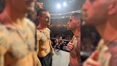 Esta toma revela lo que le dijo Topuria a Holloway: el hawaiano se quedó mudo...