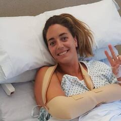 El milagro de Maica: hace 19 días se rompió un dedo y ya juega